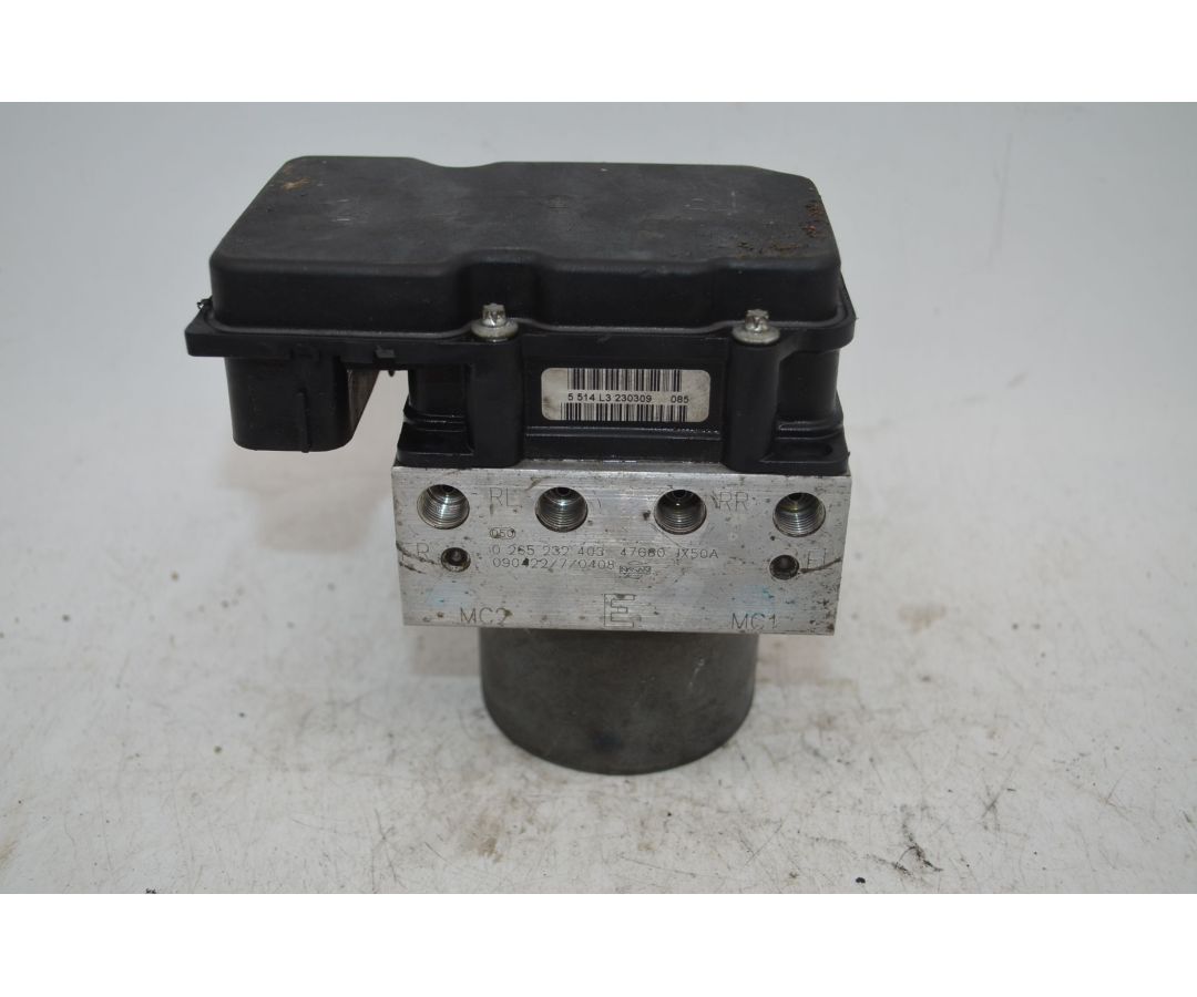 Pompa modulo ABS Nissan NV 200 Dal 2009 in poi Cod 0265232403/47660JX50A  1714383771035