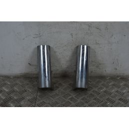 Coppia Cromature Copri Steli Piaggio Carnaby Cruiser 300 dal 2008 al 2013  1716278847870