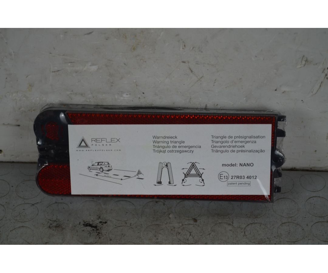 Triangolo emergenza Toyota C-HR Dal 2016 Cod 27R034012  1721896744241