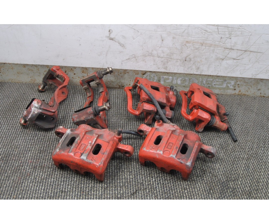 Kit Pinza pinze freno anteriore e posteriore e staffa supporto Mitsubishi 3000 GT aspirato dal 1990 al 2001  2411111111161