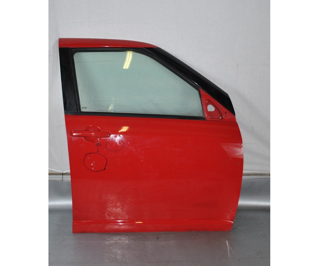 Portiera sportello laterale Anteriore DX Suzuki Swift dal 2005 al 2010 Cod 6800162K00000  2411111176405