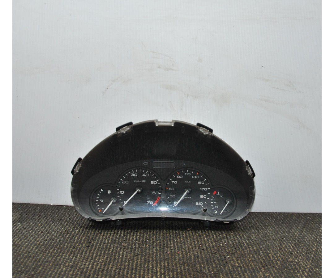 Strumentazione Contachilometri Completa Peugeot 206 dal 1998 al 2012 Cod 9648836480  2411111183595