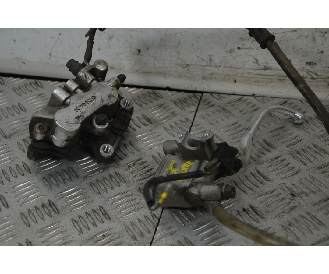 Impianto Frenante Pompa e Pinza Freno Anteriore Kymco People GT 300 Dal 2010 al 2017  1729680240030