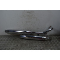 Marmitta Terminale Di Scarico Destra Dx Yamaha XVS 650 Drag Star Dal 1997 al 2005  1730709430943