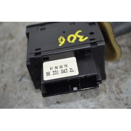 Blocco Comandi Tergicristalli Peugeot 206 dal 1998 al 2012 Cod 96331043ZL  1732530013661