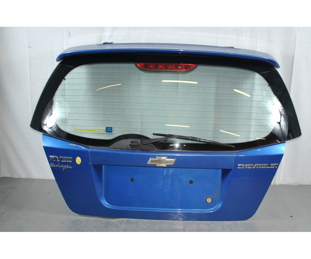 Portellone bagagliaio posteriore Blu Chevrolet Aveo Dal 2006 al 2011  Cod 96476670  1617696741712