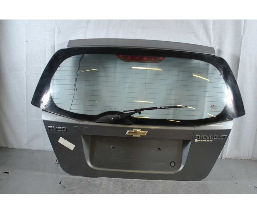 Portellone bagagliaio posteriore Chevrolet Aveo Dal 2006 al 2011 Cod 96476670  1617872194394