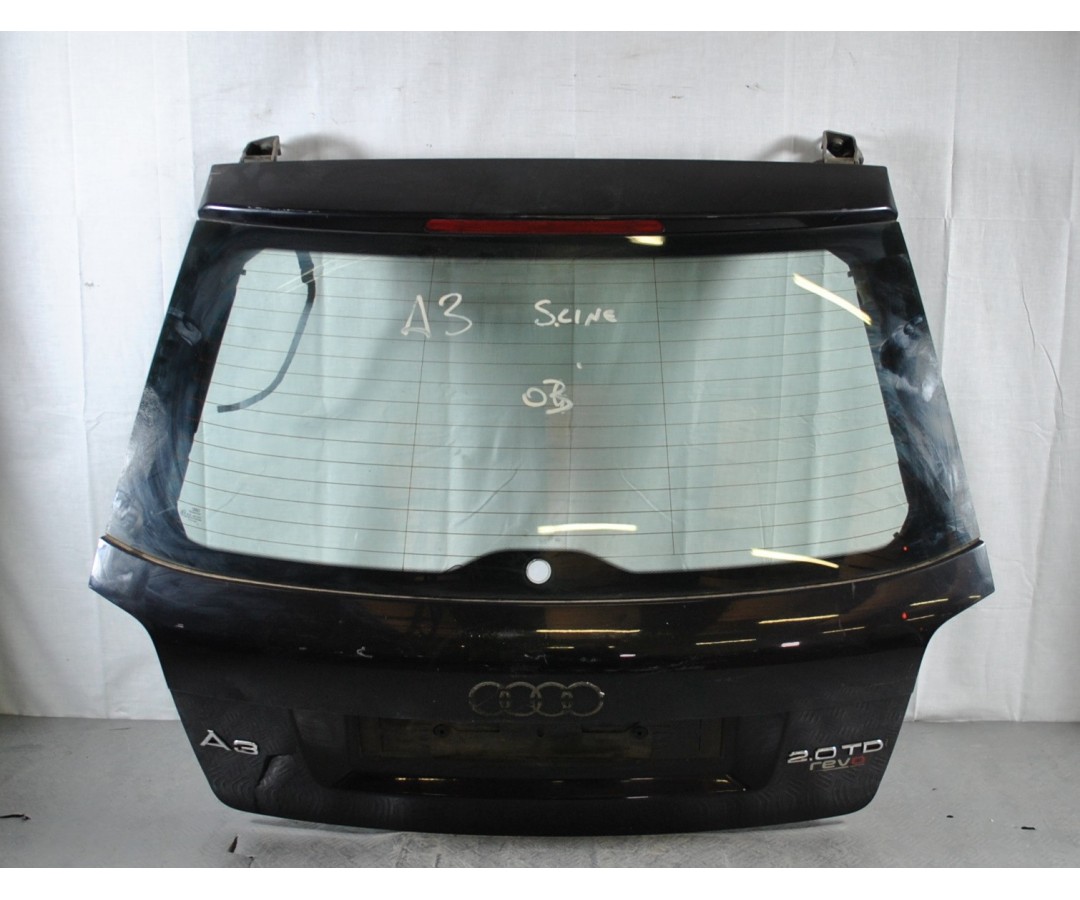 Portellone bagagliaio posteriore Audi A3 8P Dal 2003 al 2013  1617875718023