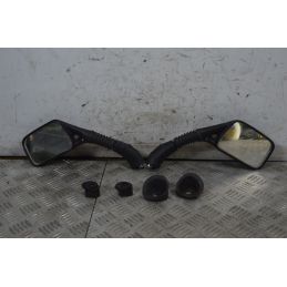 Coppia Specchietti Retrovisori Aprilia Leonardo 150 Dal 1996 al 2002  1733127488800
