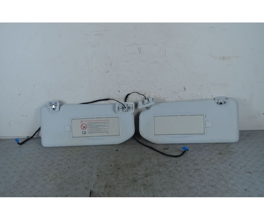 Alette Parasole DX e SX Peugeot 508 Dal 2010 al 2018 Cod 8163FP Cod 8163FQ  1733930891286