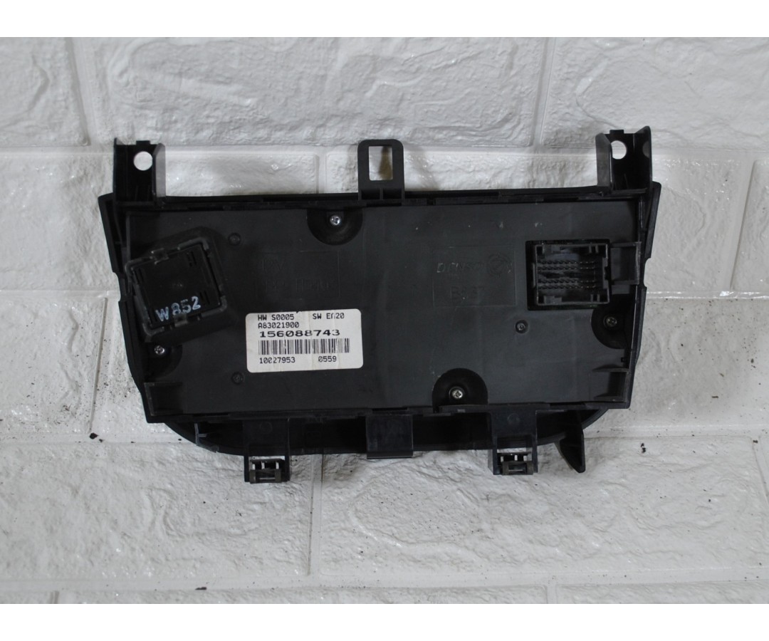 Controllo comando clima Alfa Romeo Mito dal 2008 al 2018 cod 156088743  1618308734726