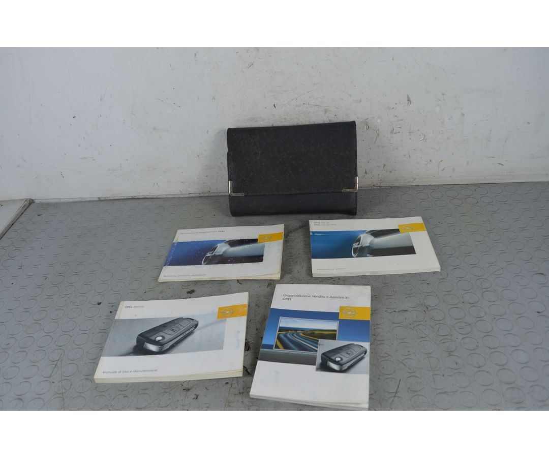 Libretto Uso e Manutenzione Opel Meriva A Dal 2003 al 2010  1734346355072