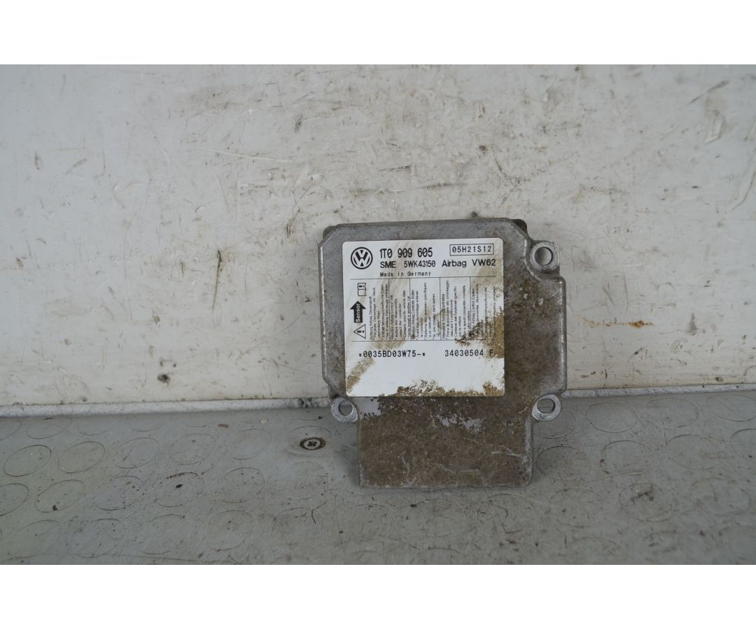 Centralina Airbag Volkswagen Touran Dal 2003 al 2010 Cod 1T0909605  1734594458600