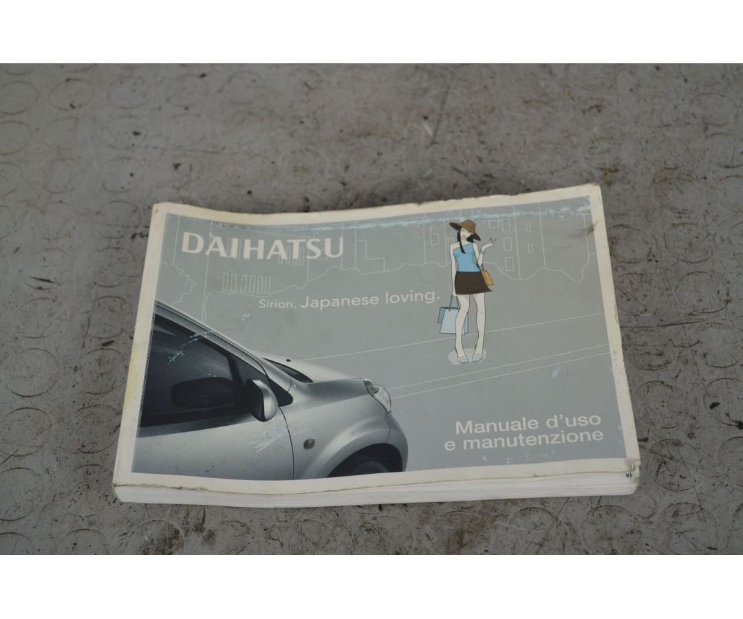 Libretto Uso e Manutenzione Daihatsu Sirion Dal 2004 al 2015  1735805630457