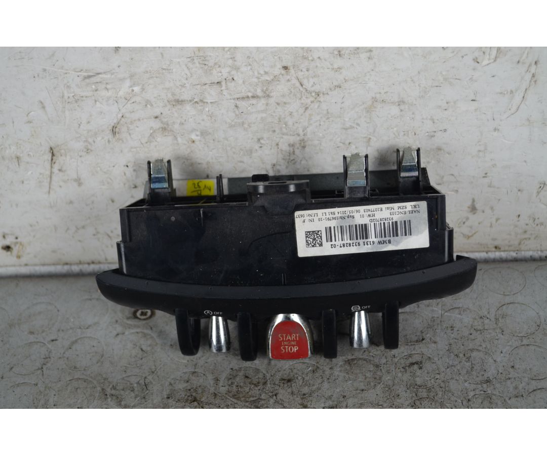 Pulsantiera Accensione Mini Cooper F56 Dal 2014 al 2021 Cod 61319328287-02  1736507496396