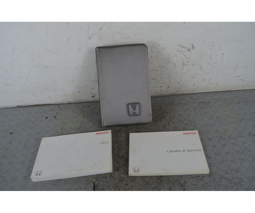Libretto uso e manutenzione Honda Jazz Dal 2002 al 2008  1737022408543