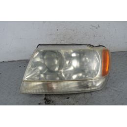 Faro Anteriore SX Jeep Grand Cherokee Dal 1998 al 2004 Cod K68086529AA  1737359349984