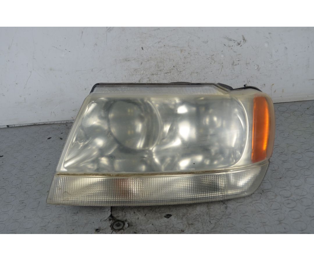 Faro Anteriore SX Jeep Grand Cherokee Dal 1998 al 2004 Cod K68086529AA  1737359349984