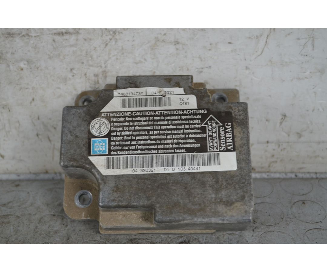 Centralina Airbag Alfa Romeo 147  Dal 2000 al 2010 Cod 46813473  1737369984656