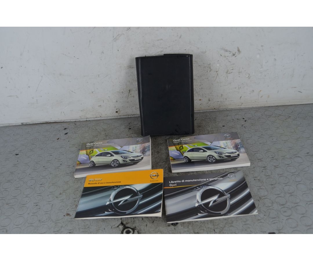 Libretto Uso e Manutenzione Opel Corsa E Dal 2014 al 2019  1737715558890