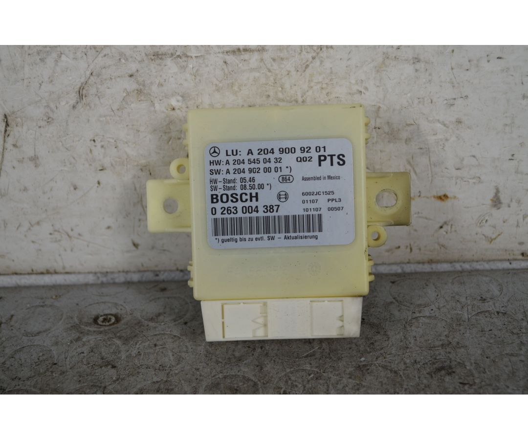 Centralina Parcheggio Assistito Mercedes Classe C W204 Dal 2007 al 2013 Cod A2049009201  1737972610577