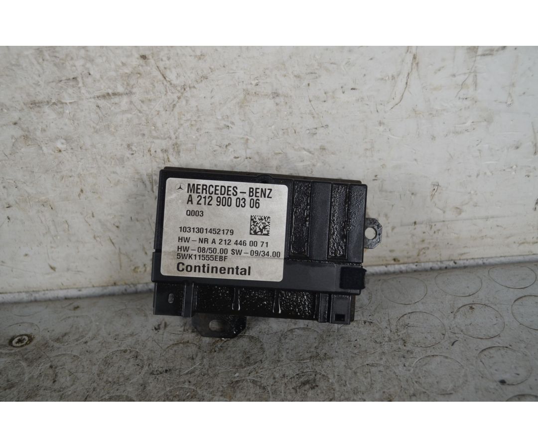 Centralina Carburante Mercedes Viano W639 Dal 2003 al 2013 Cod A21290000306  1737978724827