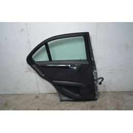 Portiera Sportello Posteriore SX Mercedes Classe C W204 Dal 2007 al 2013 Cod A2047302100  1738146807847