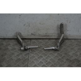 Coppia Pedaline Poggiapiedi Passeggero Honda CBR 600 F Dal 2001 al 2002  1738317589091