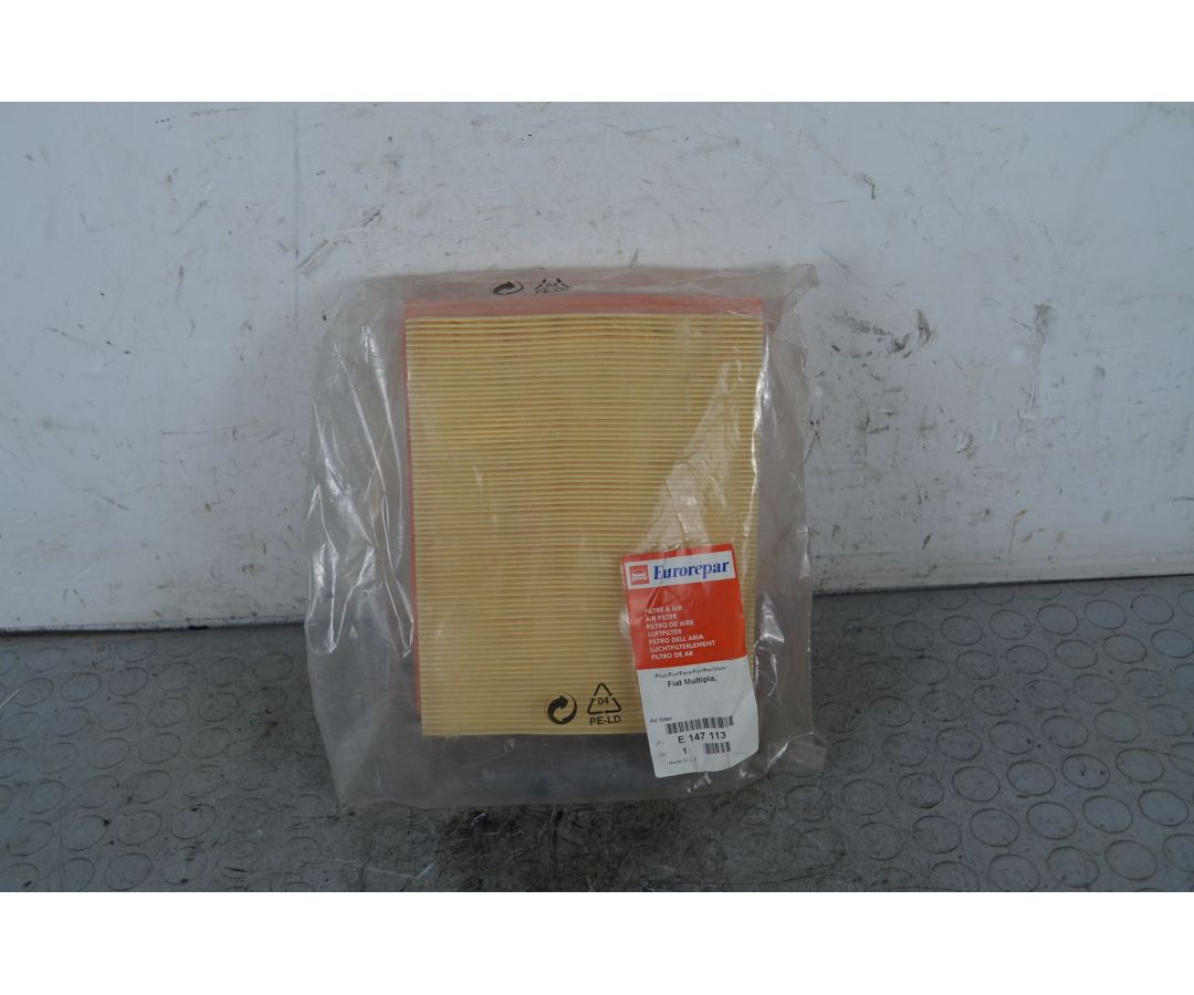 Filtro Aria Antipolline Fiat Multipla Dal 1998 al 2003 Cod E147113  1738921386918