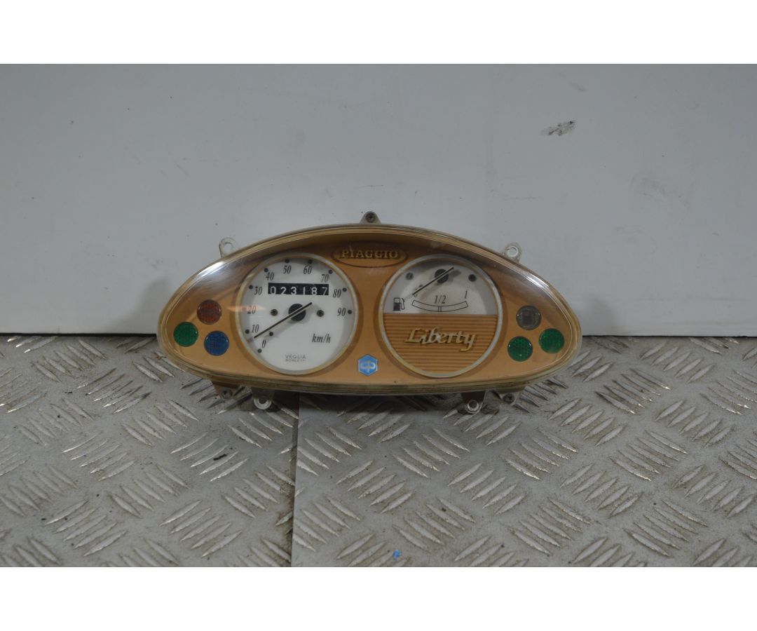 Strumentazione Contachilometri Piaggio Liberty 50 2t dal 1997 al 2005 Km 23187  1739261006054