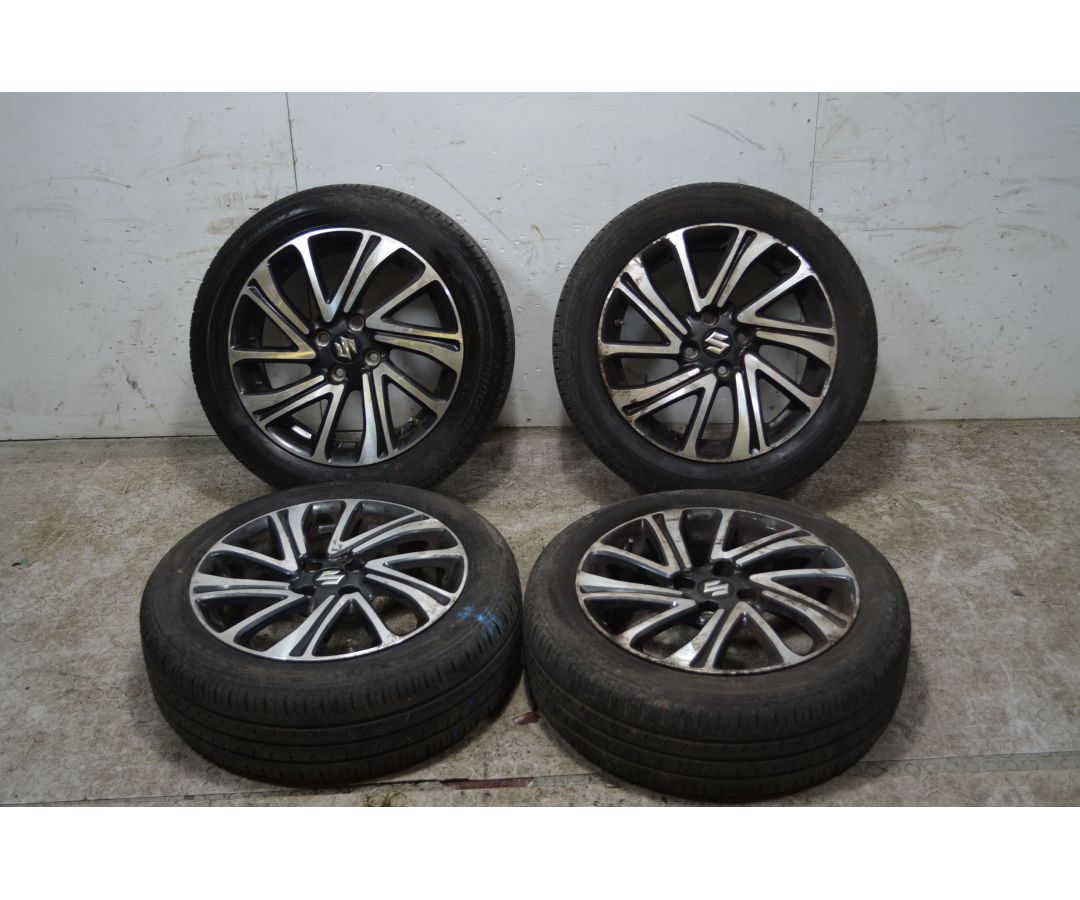 Treno Completo Cerchi e Gomme Suzuki Swift VI  Dal 2017 in poi 185/55 R16 83V 4Fori  1739437253732