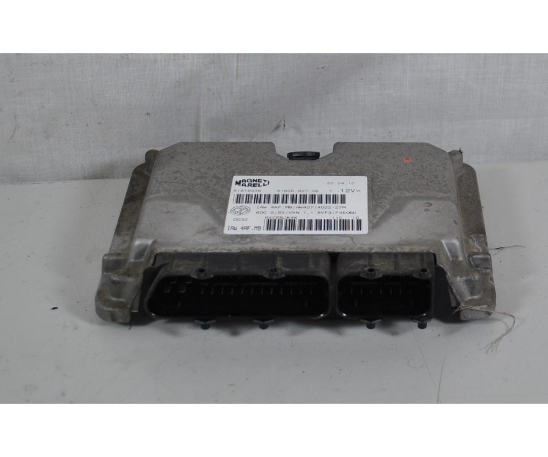 Centalina ECU Fiat 600 dal 1998 al 2010 cod 61600.627.08  1619511258801