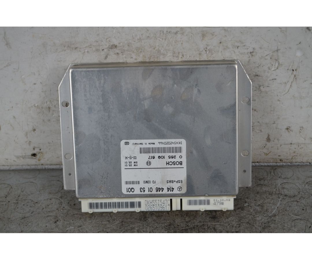 Centralina Impianto Frenante Mercedes Vaneo Dal 2001 al 2004 Cod 4144460153  1739952699923