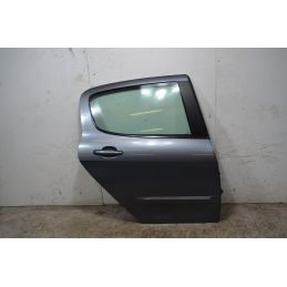 Portiera Sportello Posteriore DX Peugeot 308 Dal 2007 al 2014 Cod 9008W9  1740050091823