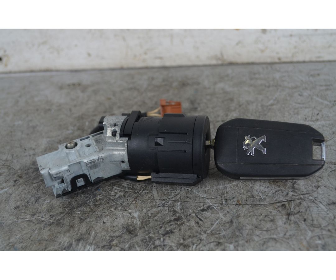 Blocchetto Chiave Accensione Peugeot 2008 Dal 2013 al 2019 Cod 9663123380  1740386341777
