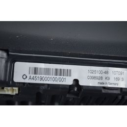 Strumentazione Contachilometri Completa Smart ForTwo W451 Dal 2007 al 2015 Cod A4519000100  1740476049958