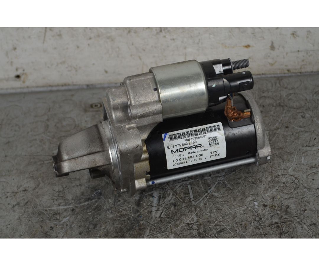 Motorino avviamento Fiat 500 Hybrid Dal 2015 al 2024 Cod 51975680F109  1740493879118