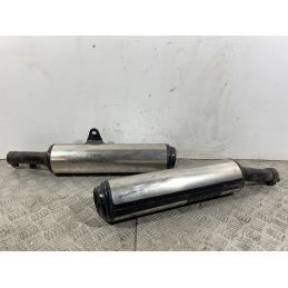 Coppia Marmitte Terminali Di Scarico Kawasaki GPZ 500S Dal 1988 Al 1993  1741358838554