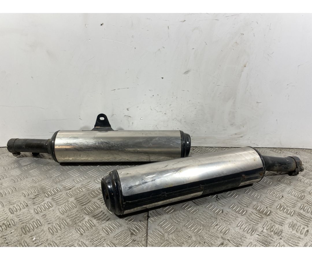 Coppia Marmitte Terminali Di Scarico Kawasaki GPZ 500S Dal 1988 Al 1993  1741358838554