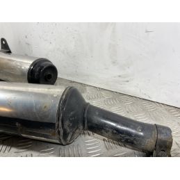 Coppia Marmitte Terminali Di Scarico Kawasaki GPZ 500S Dal 1988 Al 1993  1741358838554