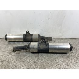 Coppia Marmitte Terminali Di Scarico Kawasaki GPZ 500S Dal 1988 Al 1993  1741358838554