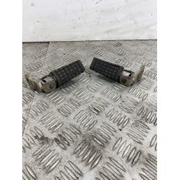 Coppia Pedaline Poggiapiedi passeggero Kawasaki GPZ 500S Dal 1988 Al 1993  1741773343664