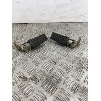 Coppia Pedaline Poggiapiedi passeggero Kawasaki GPZ 500S Dal 1988 Al 1993  1741773343664
