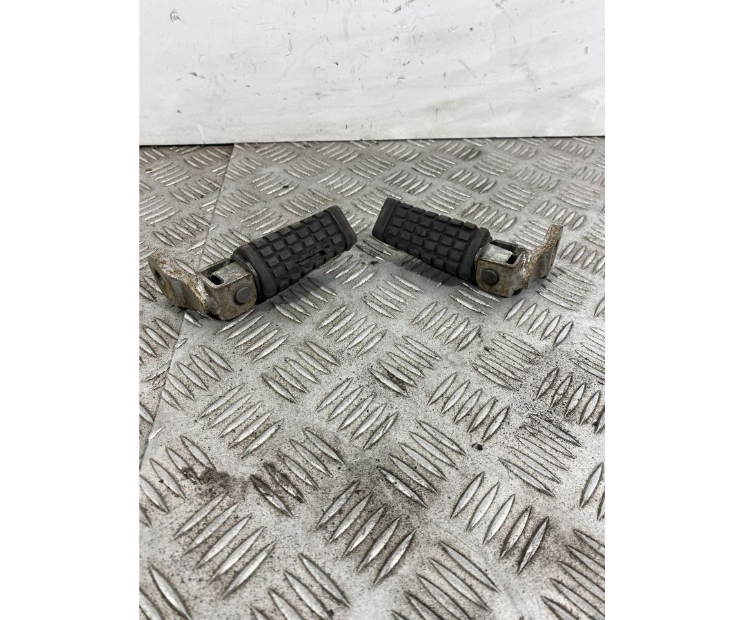 Coppia Pedaline Poggiapiedi passeggero Kawasaki GPZ 500S Dal 1988 Al 1993  1741773343664