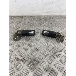 Coppia Pedaline Poggiapiedi passeggero Kawasaki GPZ 500S Dal 1988 Al 1993  1741773343664