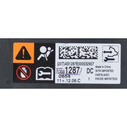 Centralina Airbag Chevrolet Captiva Dal 2006 al 2018 Cod. 13591287  1620050380915