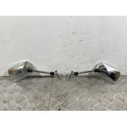 Coppia Specchietti retrovisori Suzuki Burgman 400 K7 dal 2007 al 2013  1742208952048