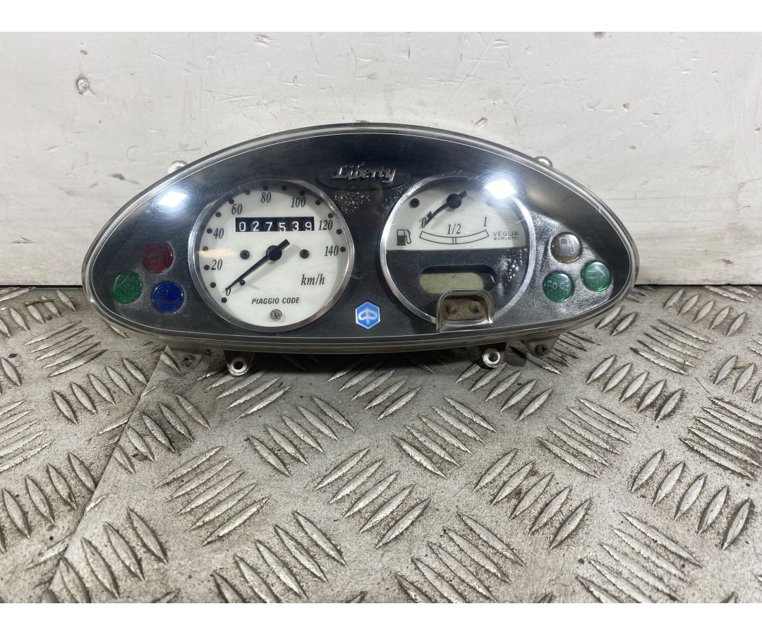 Strumentazione Contachilometri Piaggio Liberty 125 / 150 Dal 1997 Al 2003 Km 27539  1742485838608