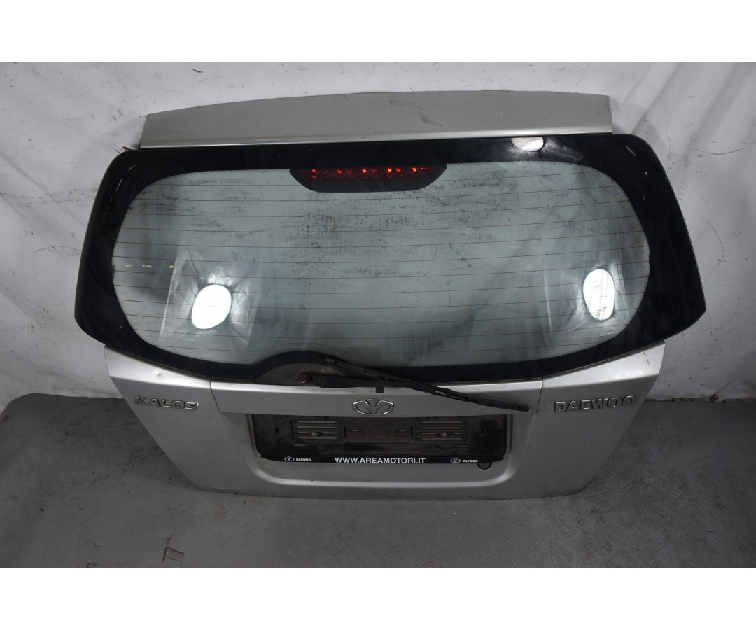 Portellone Bagagliaio Posteriore Grigio Daewoo kalos dal 2002 al 2008 Cod 96476670  1634048188612