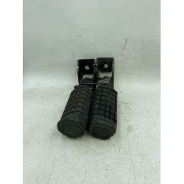 Coppia Pedane Pedaline Passeggero Aprilia Scarabeo 100 2T dal 1999 al 2002  1742826346137